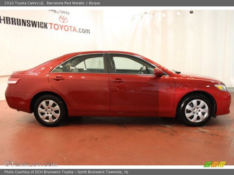 Barcelona Red Metallic / Bisque 2010 Toyota Camry LE