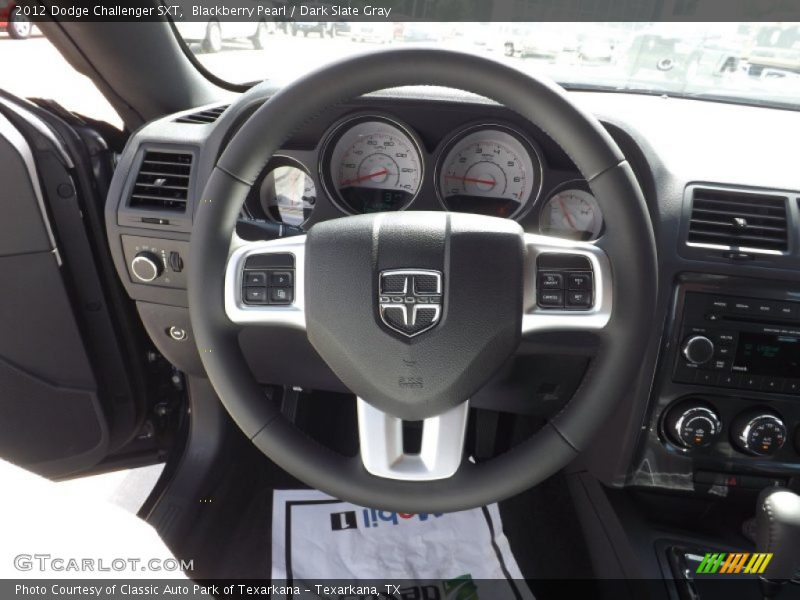Blackberry Pearl / Dark Slate Gray 2012 Dodge Challenger SXT