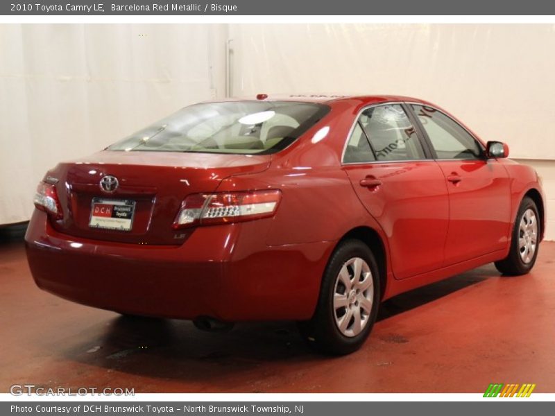 Barcelona Red Metallic / Bisque 2010 Toyota Camry LE