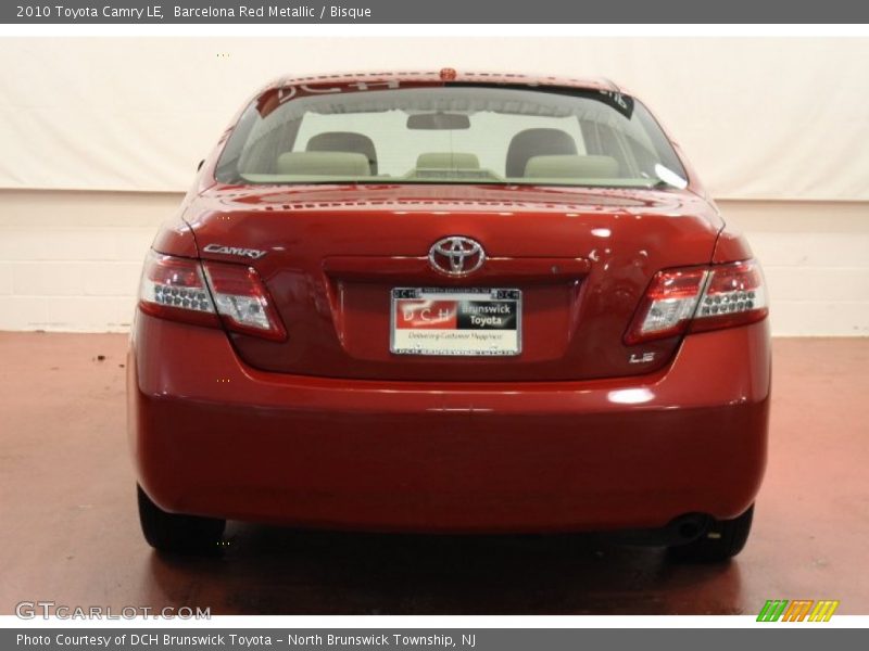 Barcelona Red Metallic / Bisque 2010 Toyota Camry LE