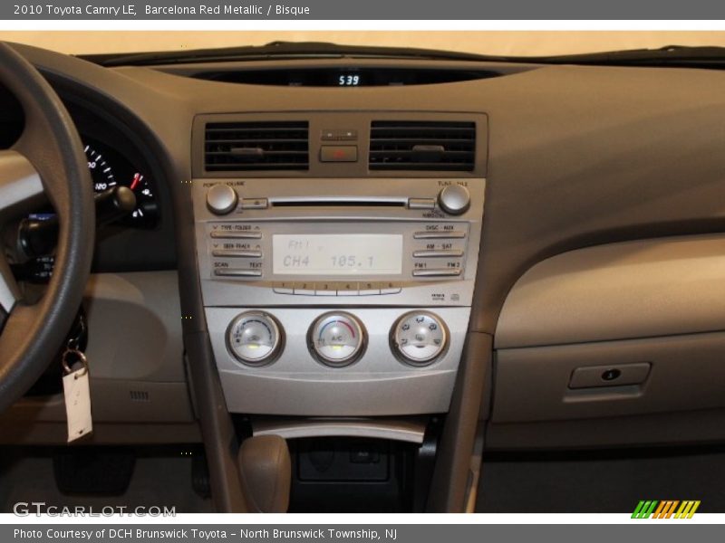 Barcelona Red Metallic / Bisque 2010 Toyota Camry LE
