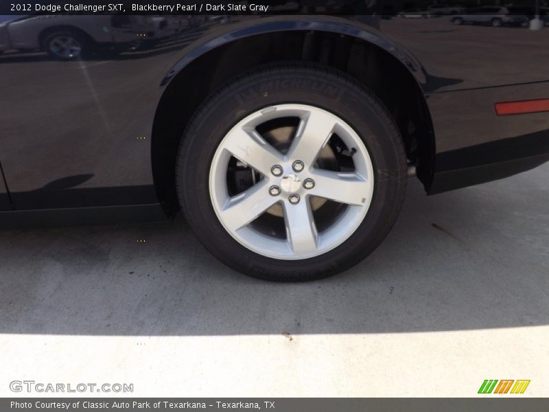 Blackberry Pearl / Dark Slate Gray 2012 Dodge Challenger SXT