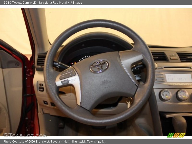 Barcelona Red Metallic / Bisque 2010 Toyota Camry LE