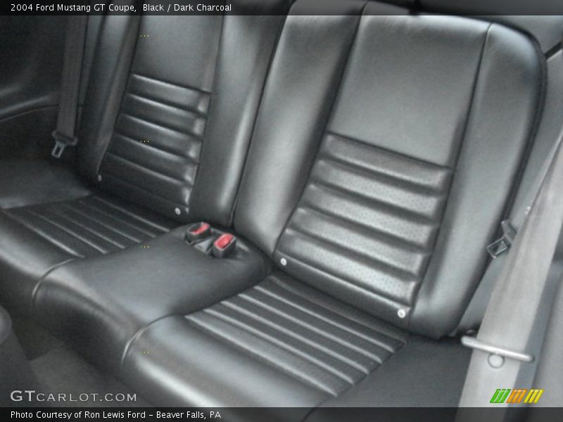 Rear Seat of 2004 Mustang GT Coupe