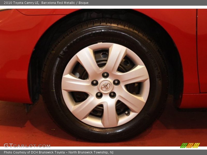Barcelona Red Metallic / Bisque 2010 Toyota Camry LE