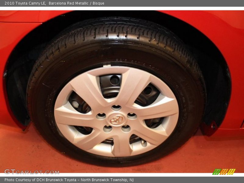 Barcelona Red Metallic / Bisque 2010 Toyota Camry LE