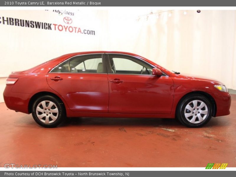 Barcelona Red Metallic / Bisque 2010 Toyota Camry LE