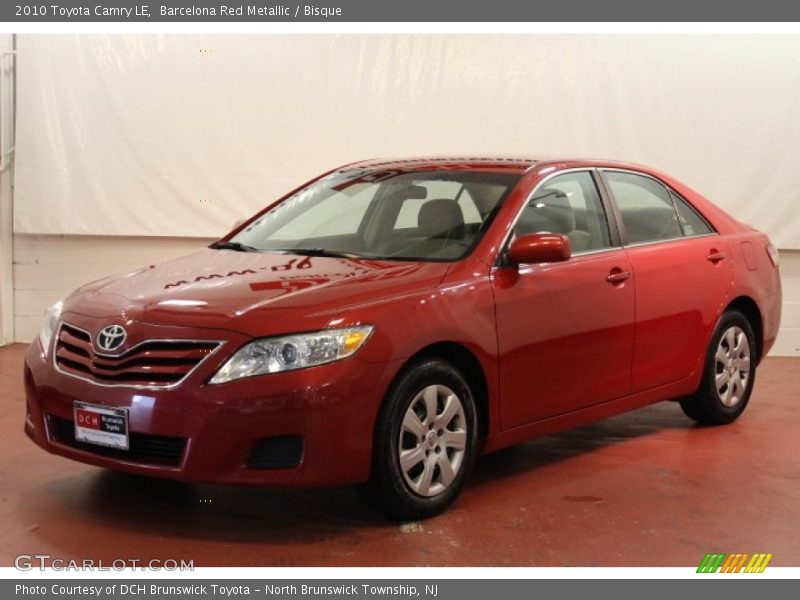 Barcelona Red Metallic / Bisque 2010 Toyota Camry LE