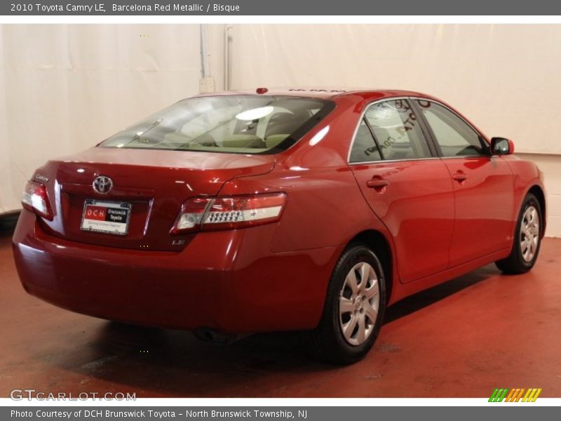 Barcelona Red Metallic / Bisque 2010 Toyota Camry LE