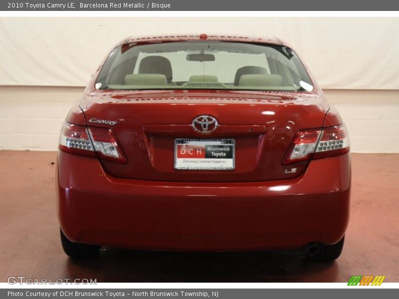Barcelona Red Metallic / Bisque 2010 Toyota Camry LE