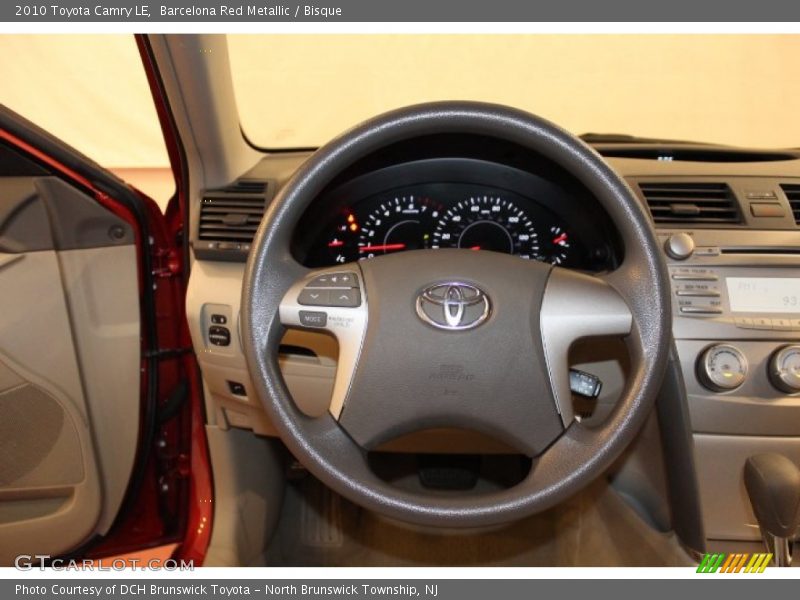 Barcelona Red Metallic / Bisque 2010 Toyota Camry LE