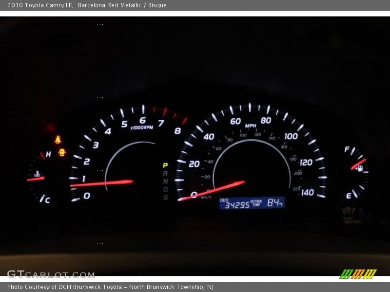 Barcelona Red Metallic / Bisque 2010 Toyota Camry LE