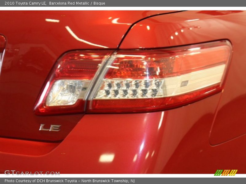 Barcelona Red Metallic / Bisque 2010 Toyota Camry LE