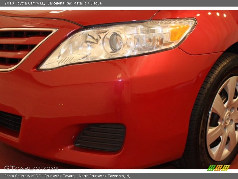 Barcelona Red Metallic / Bisque 2010 Toyota Camry LE