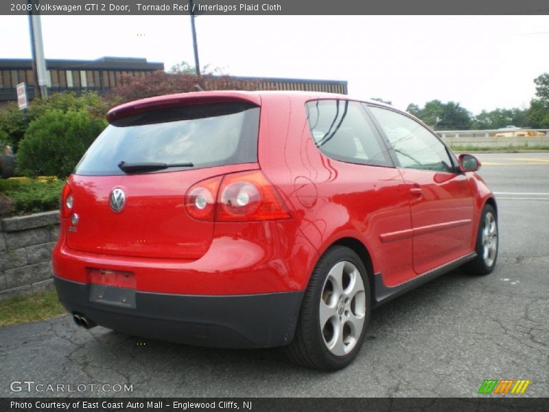 Tornado Red / Interlagos Plaid Cloth 2008 Volkswagen GTI 2 Door