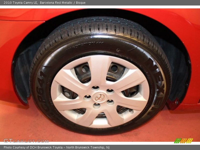 Barcelona Red Metallic / Bisque 2010 Toyota Camry LE