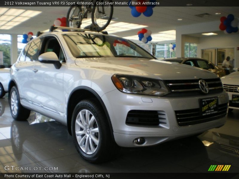 Cool Silver Metallic / Black Anthracite 2012 Volkswagen Touareg VR6 FSI Sport 4XMotion