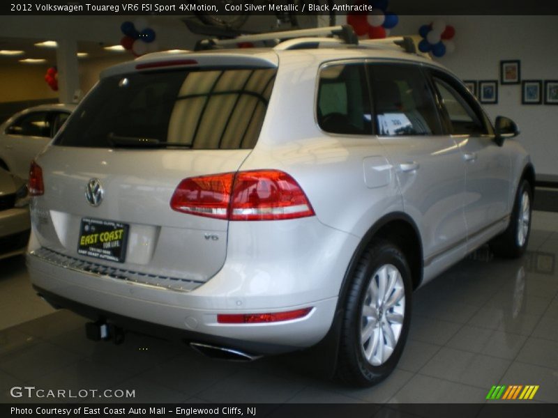 Cool Silver Metallic / Black Anthracite 2012 Volkswagen Touareg VR6 FSI Sport 4XMotion