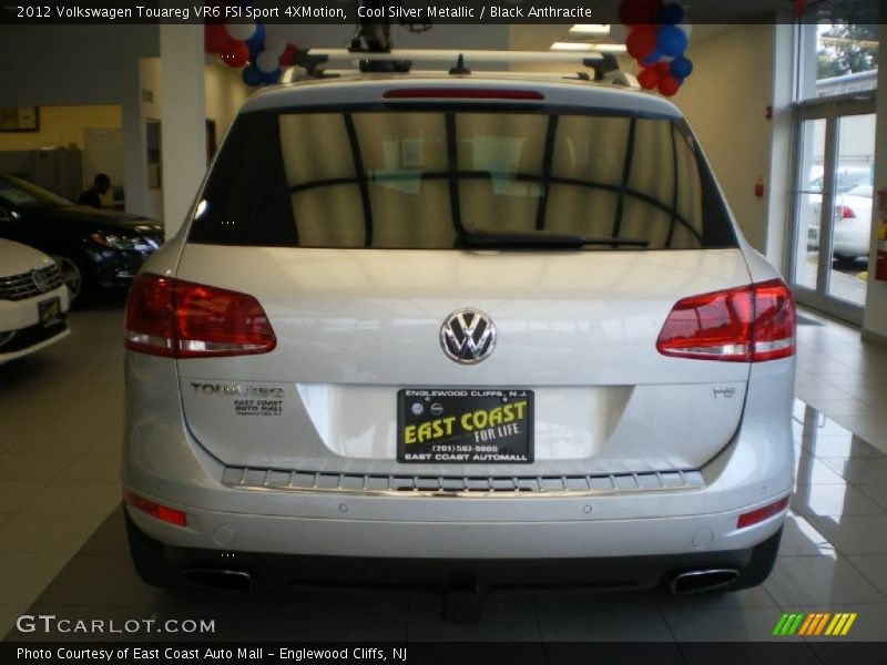 Cool Silver Metallic / Black Anthracite 2012 Volkswagen Touareg VR6 FSI Sport 4XMotion