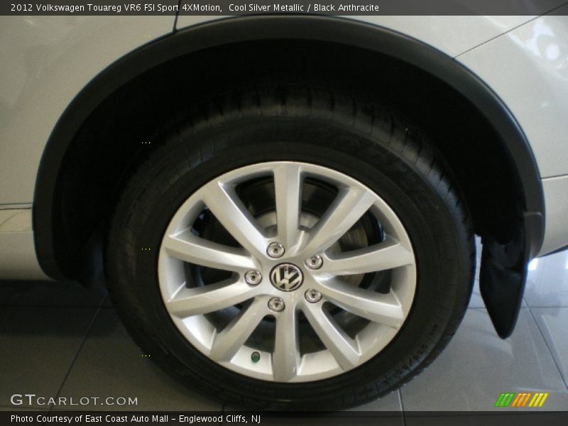 Cool Silver Metallic / Black Anthracite 2012 Volkswagen Touareg VR6 FSI Sport 4XMotion