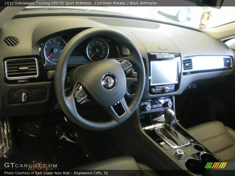 Cool Silver Metallic / Black Anthracite 2012 Volkswagen Touareg VR6 FSI Sport 4XMotion