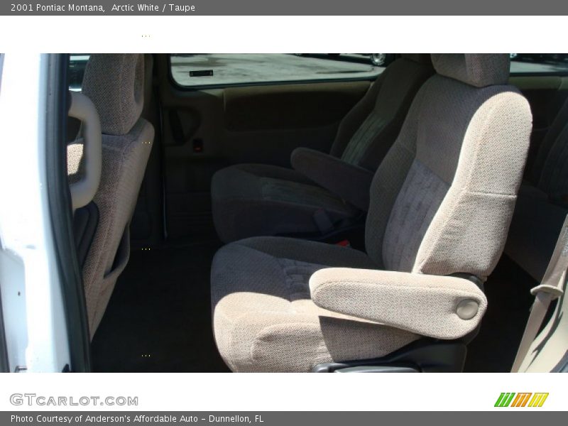 Arctic White / Taupe 2001 Pontiac Montana