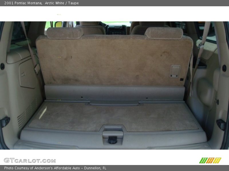 Arctic White / Taupe 2001 Pontiac Montana