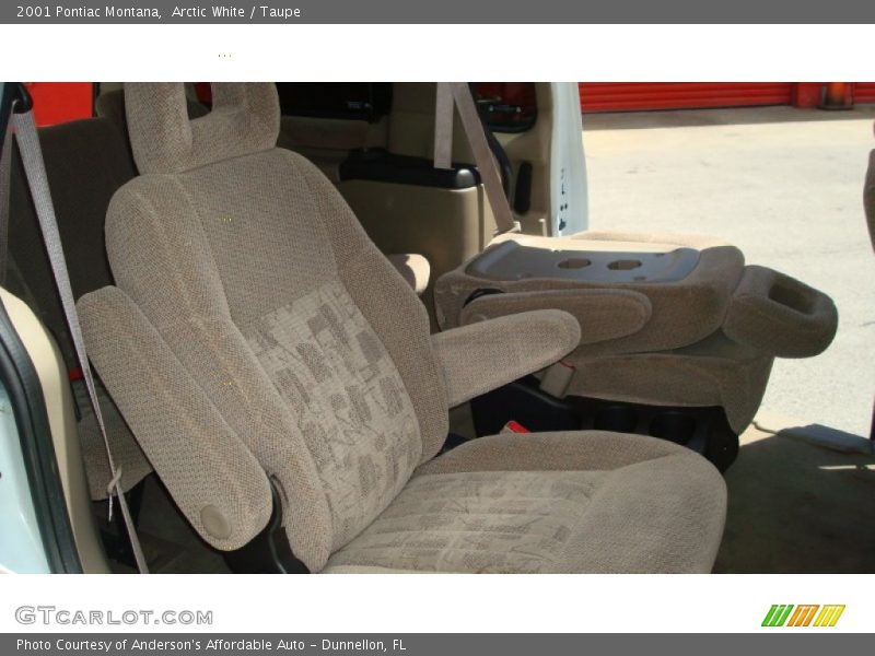 Arctic White / Taupe 2001 Pontiac Montana