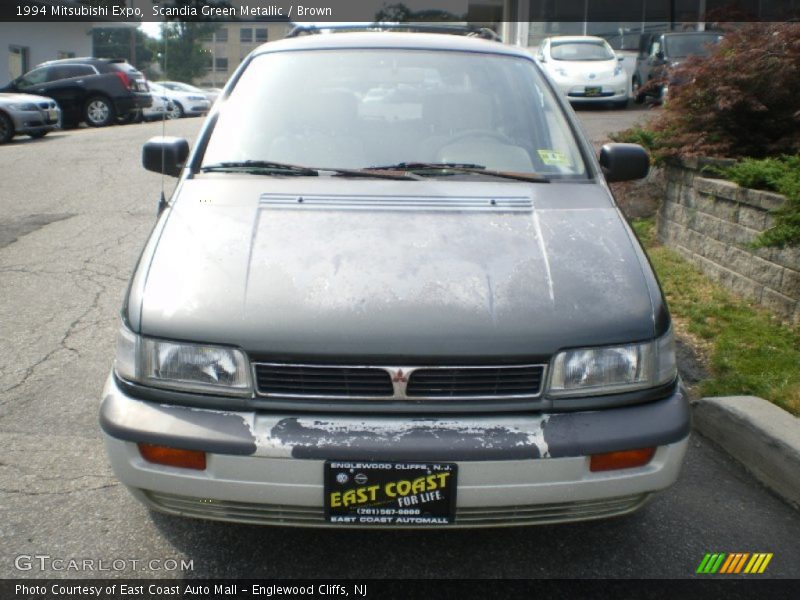 Scandia Green Metallic / Brown 1994 Mitsubishi Expo