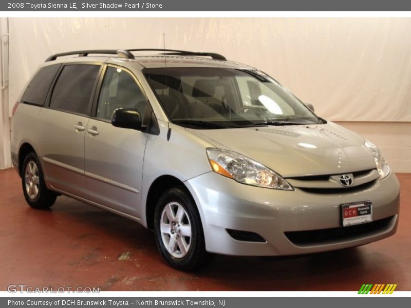 Silver Shadow Pearl / Stone 2008 Toyota Sienna LE