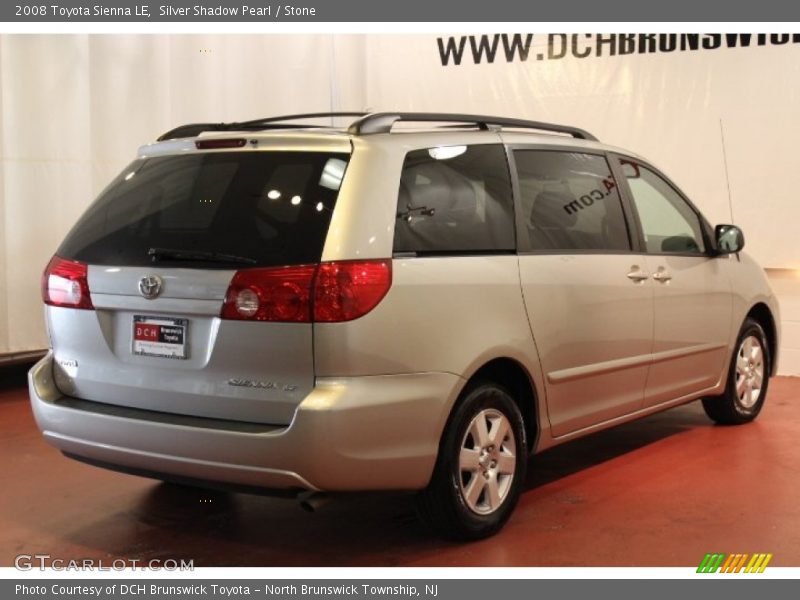 Silver Shadow Pearl / Stone 2008 Toyota Sienna LE