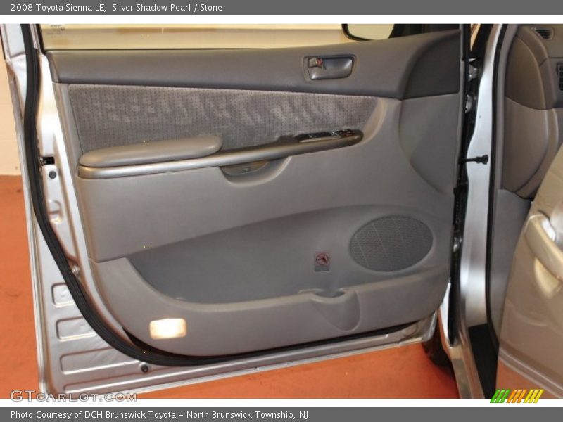 Silver Shadow Pearl / Stone 2008 Toyota Sienna LE