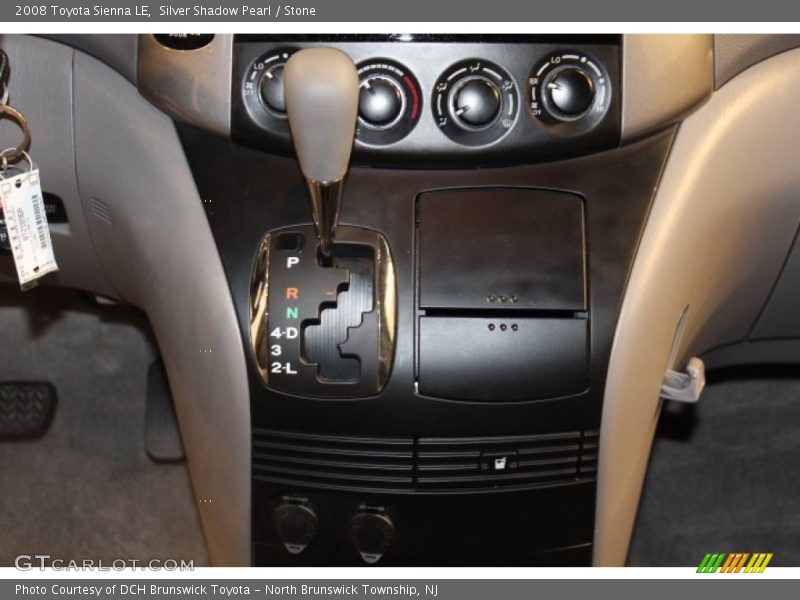 Silver Shadow Pearl / Stone 2008 Toyota Sienna LE