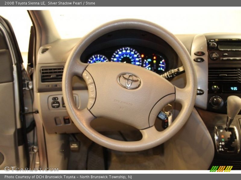 Silver Shadow Pearl / Stone 2008 Toyota Sienna LE
