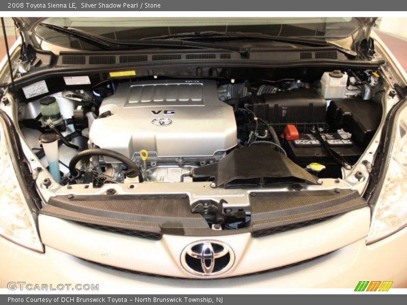 Silver Shadow Pearl / Stone 2008 Toyota Sienna LE