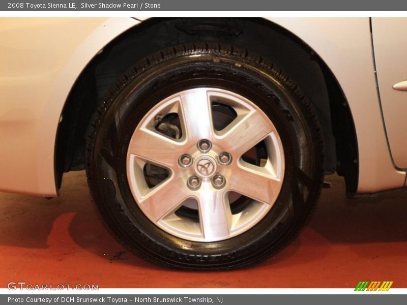 Silver Shadow Pearl / Stone 2008 Toyota Sienna LE