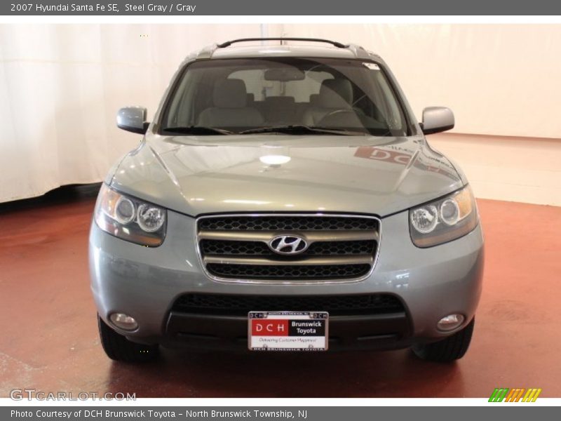 Steel Gray / Gray 2007 Hyundai Santa Fe SE