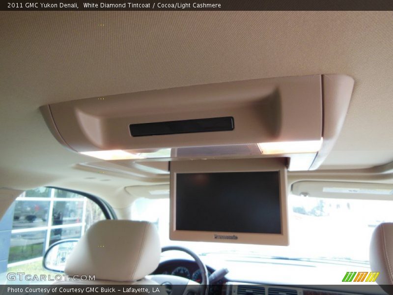 White Diamond Tintcoat / Cocoa/Light Cashmere 2011 GMC Yukon Denali