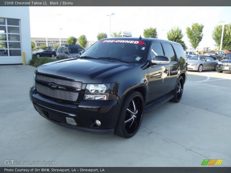 Black / Ebony 2008 Chevrolet Tahoe LS
