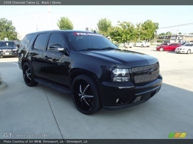 Black / Ebony 2008 Chevrolet Tahoe LS