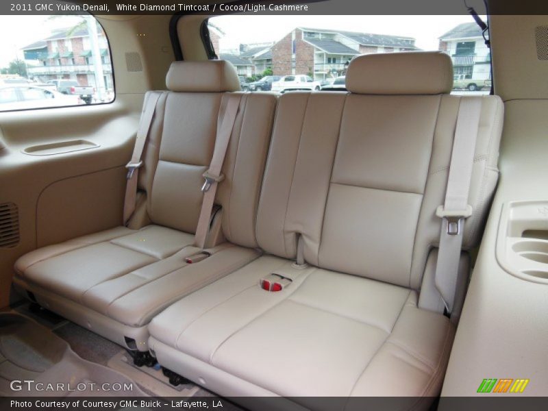 White Diamond Tintcoat / Cocoa/Light Cashmere 2011 GMC Yukon Denali