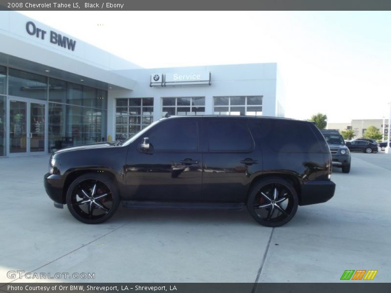 Black / Ebony 2008 Chevrolet Tahoe LS