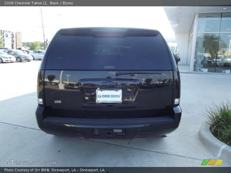 Black / Ebony 2008 Chevrolet Tahoe LS