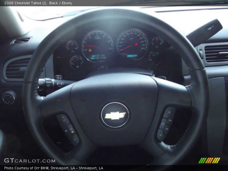 Black / Ebony 2008 Chevrolet Tahoe LS