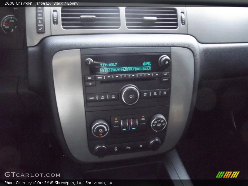 Black / Ebony 2008 Chevrolet Tahoe LS