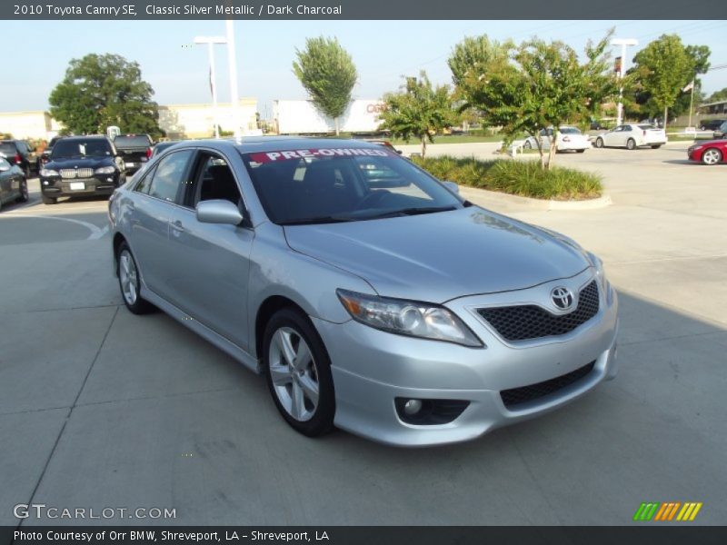 Classic Silver Metallic / Dark Charcoal 2010 Toyota Camry SE