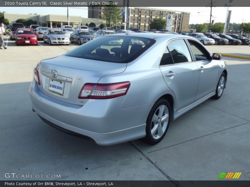 Classic Silver Metallic / Dark Charcoal 2010 Toyota Camry SE