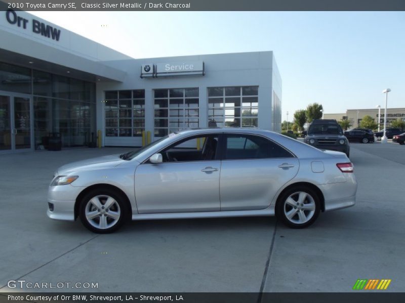 Classic Silver Metallic / Dark Charcoal 2010 Toyota Camry SE