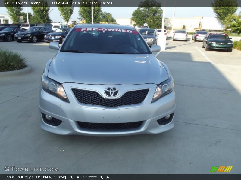 Classic Silver Metallic / Dark Charcoal 2010 Toyota Camry SE