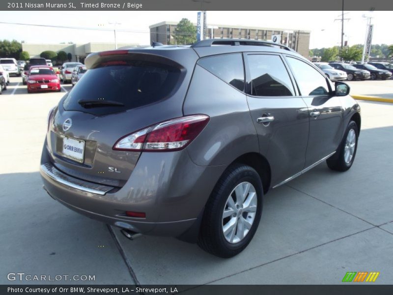 Tinted Bronze / Beige 2011 Nissan Murano SL